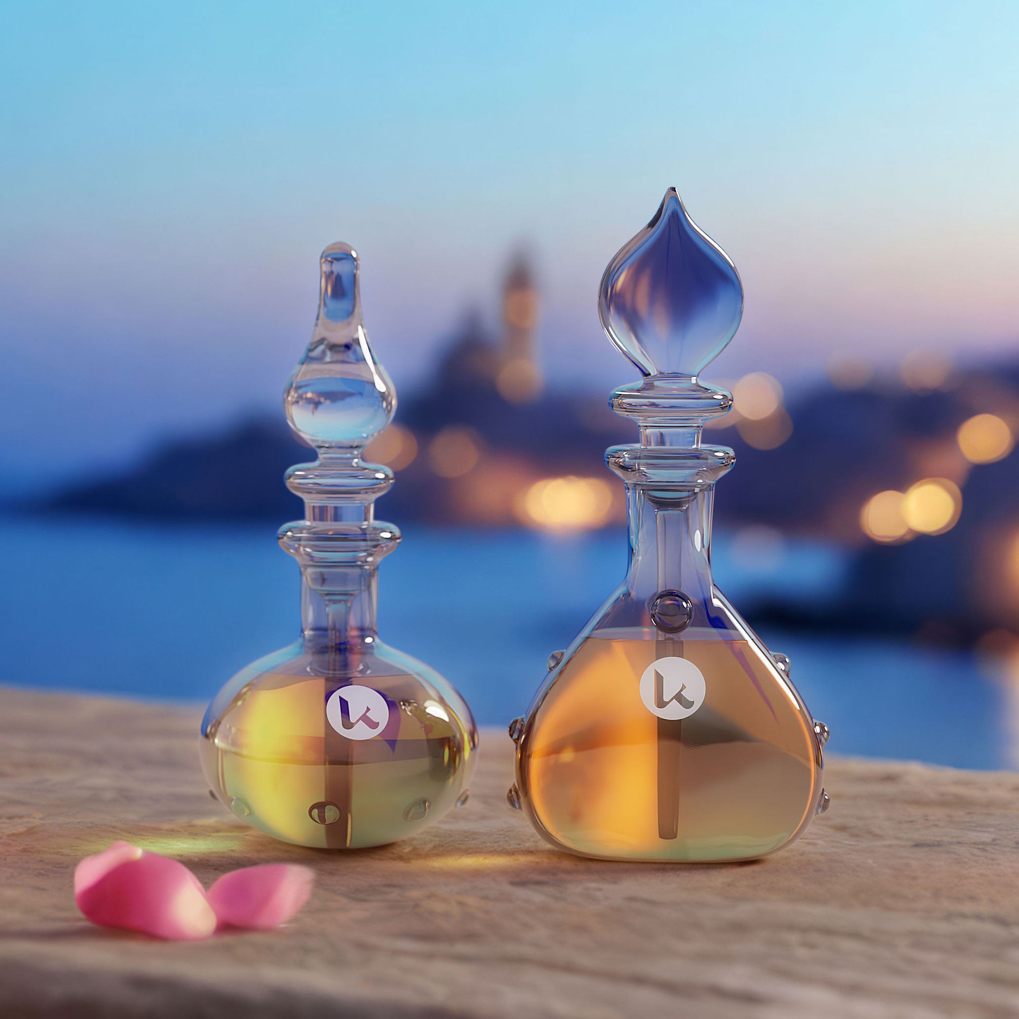 Katari Perfume Oil (alcohol-free blend of essential oils from France)