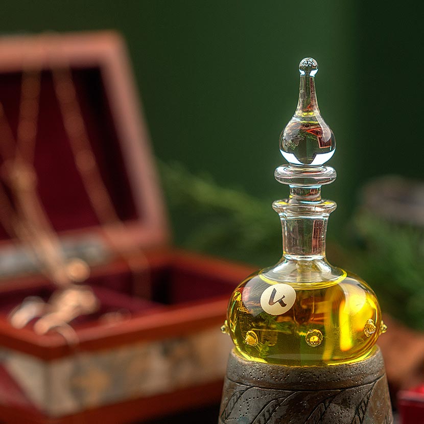 Amour d'été Katari Perfume Oil (alcohol-free blend of essential oils from France)