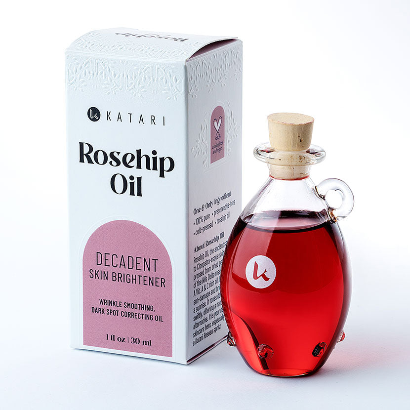 Pure, cold-pressed rosehip oil - 1 fl oz / 30 ml