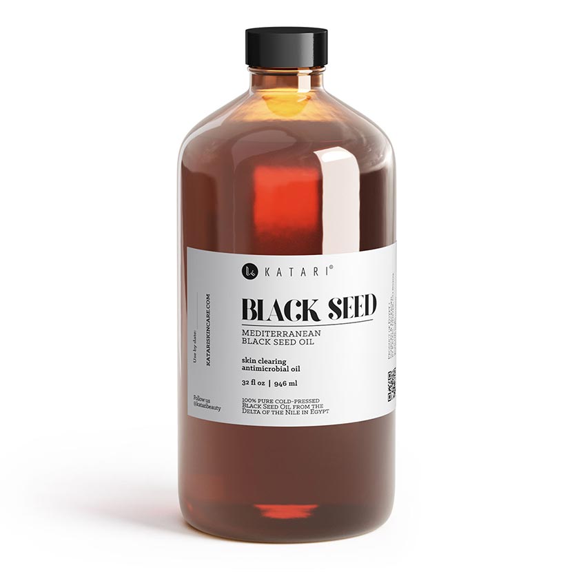 Pure, cold-pressed black seed oil - 32 fl oz / 946 ml